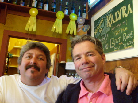 Paul and Mark at Kaylra Winery
