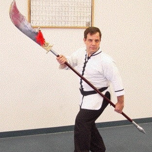 "Sifu" with "Kwan Dao"