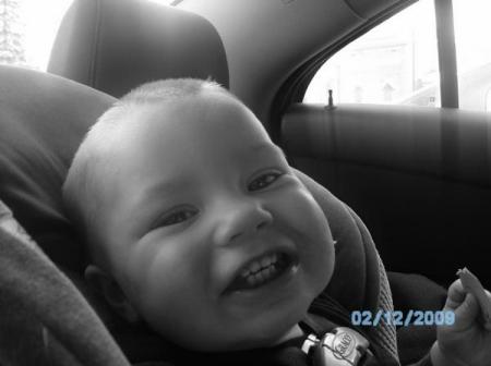 Carter James and his Cheesy Grin!!!!!