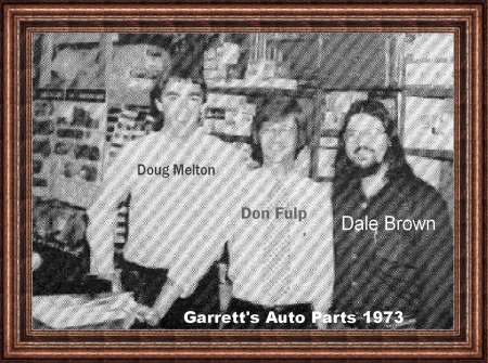 Garret's Auto Parts 1974