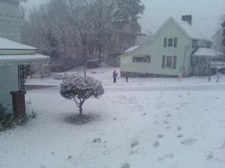 Snow in SC