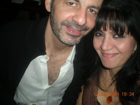 My husband Ayham and me