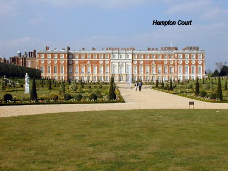 Hampton Court, near London, England