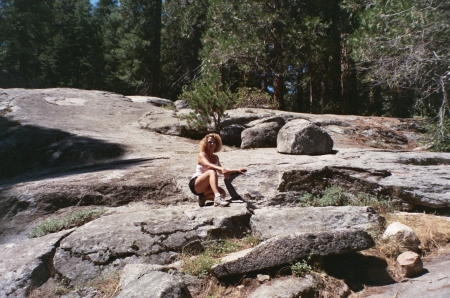 On the rocks, Dinkey Creek 2008