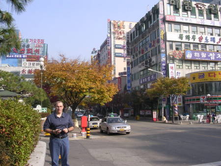 Ron in Daejeon, South Korea, on work...