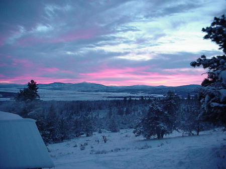 Sunset view from my place, Windy Hawk