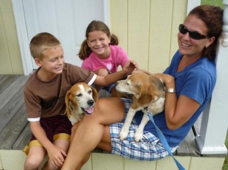 Jennifer, eric maya and doggies