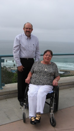 Wayne and me in La Jolla, CA