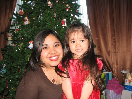 My daughter Desi with my granddaughter Ilene