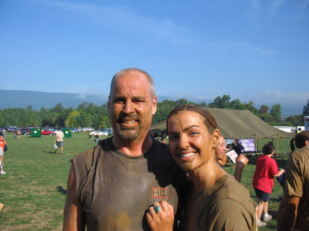 2007 Mud Run with daughter