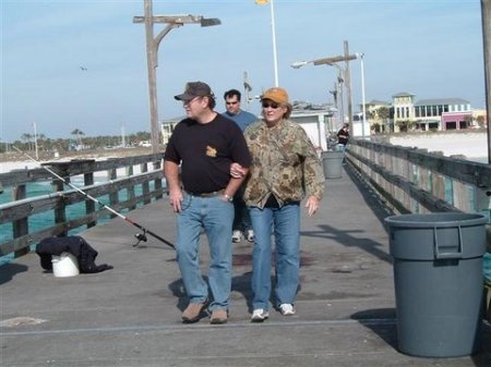 Joe & Fran in Panama City Beach FL 1/2008