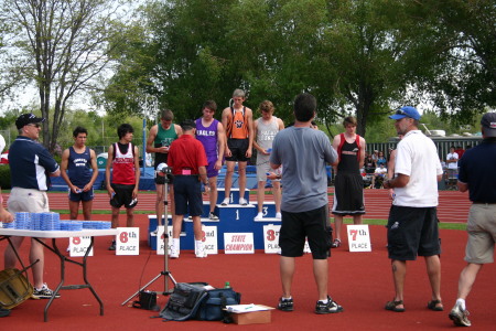 Colorado State Track & Field 800m run