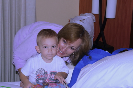 Me and my grandson, Perry-Aug. 2009