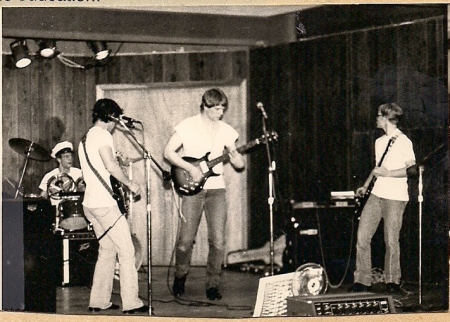 Rockin' at the talent show...