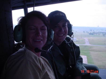 Me & Cindy flying