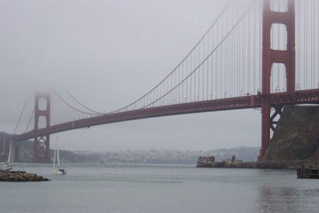 Angel Island Race from Ft. Baker 2009