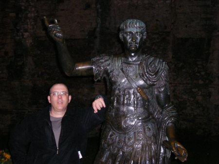 Me and Julius Caesar hanging out...