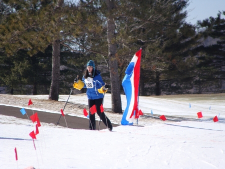 Christine's 1K race, March 2009