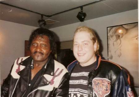 mike & the late albert collins