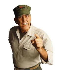The Gunny R. Lee Ermey from Full Metal Jacket