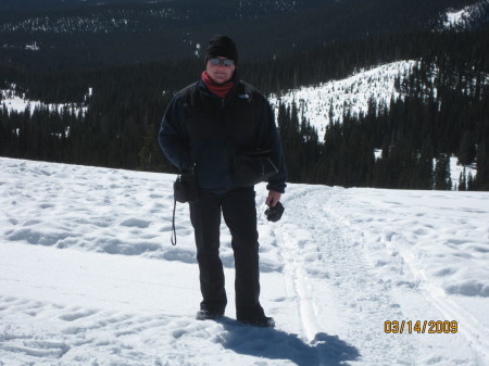 Me on the Continental Divide