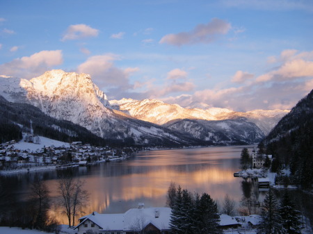 Austrian sunset 2008.