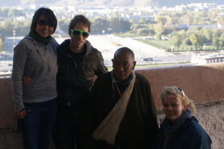In Tibet at the Portala