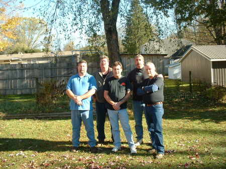 Five of the Six Petrey Brothers