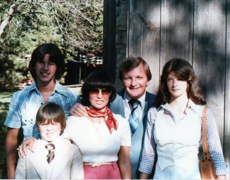 me and family in the 80's