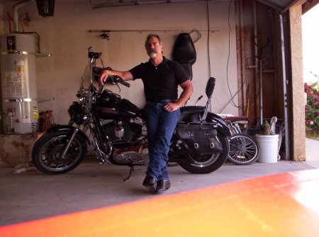 Me and my first Harley