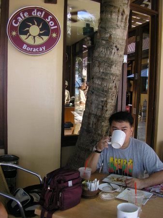 coffee at cafe del sol