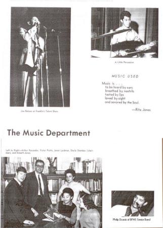 Here are some Pictures of Music Dept.