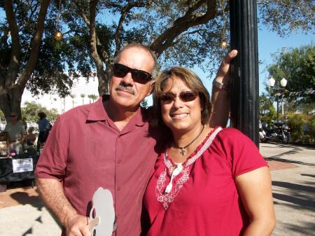 Joe and Clare at Jazz Fes