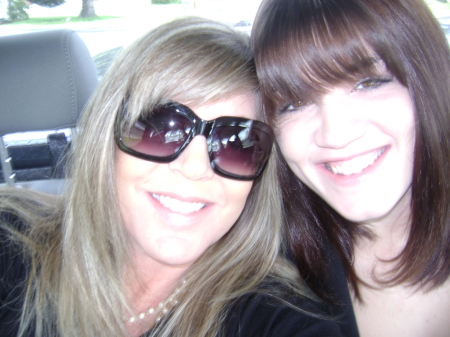 Me and Lynsie on our way to Reno