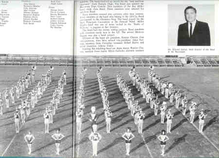 Roy Miller High School Band fall of 1963