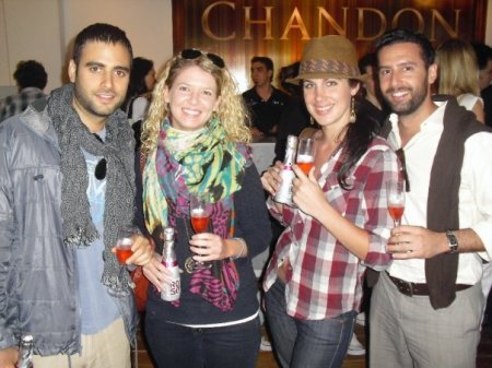 Brooke (girl on right) in Argentina