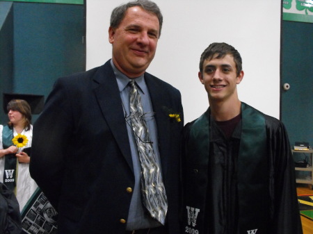 Kyle with Superintendent Tom Rinearson