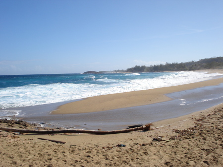 Isabela beach in Puerto Rico