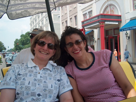 Lina & I in New Orleans, 2003