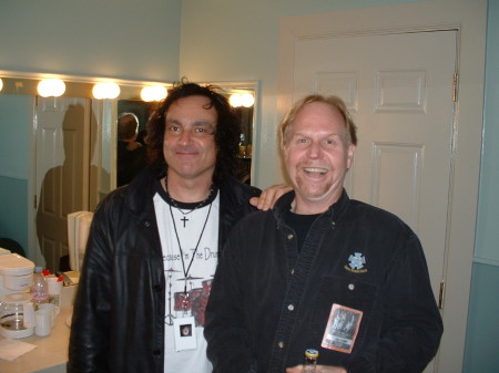 me and Vinny Appice