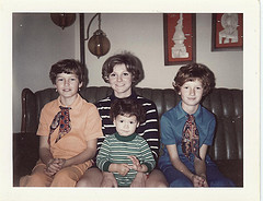 Sharon and sisters DEC 69