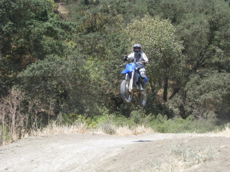Justin on his yz125