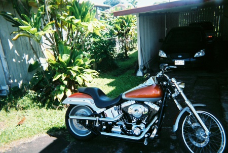 My new toy "a Deuce" Harley Davidson