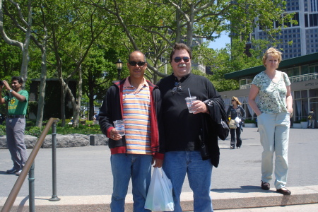 My friend Phil and me on a fun NYC day