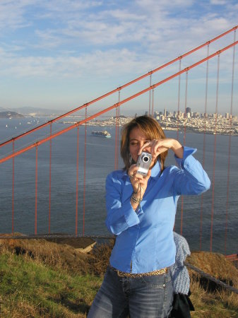 Katy at Ft. Baker, GGNRA, October, 2009