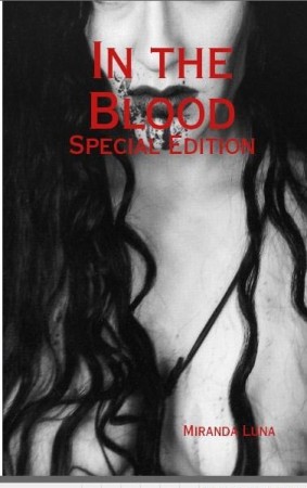 The cover of my book, "In the Blood"