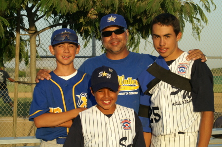 Ray, my brother, and the boys