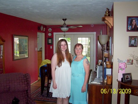 Brittany & my sister Jennifer