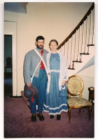 Mike and Dianne 1860's reenacting