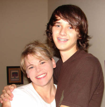Shanna Cornett with her son Ryan